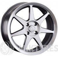 LS Wheels LS819 6x14 4x100 ET 38 Dia 73.1 (SF)